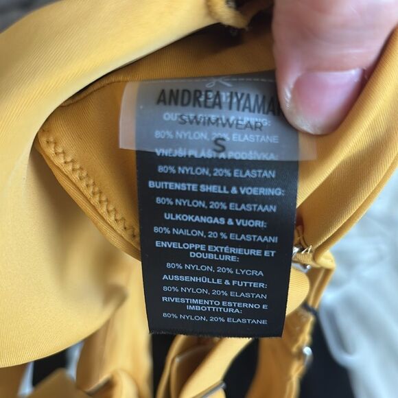 ANDREA IYAMAH KASA Bikini Top in Sand size 4-6 - Picture 4 of 4